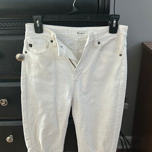 kancan white jeans